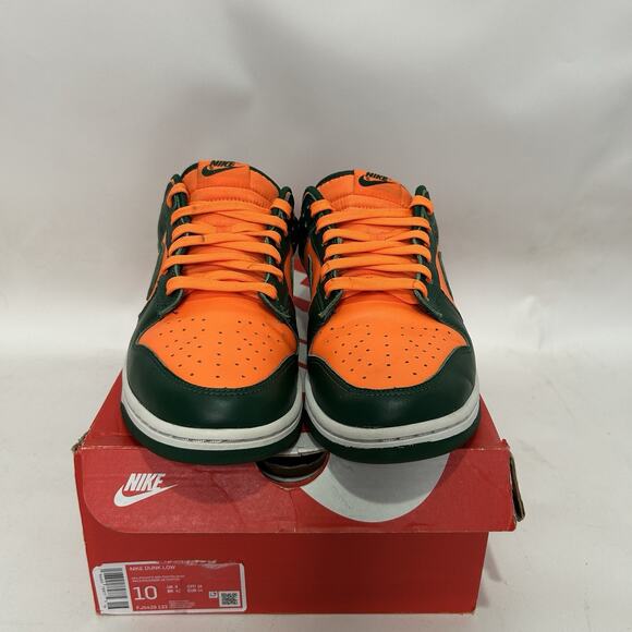 Nike Dunk Low Retro “Miami Hurricanes/Gorge Green” main image 4